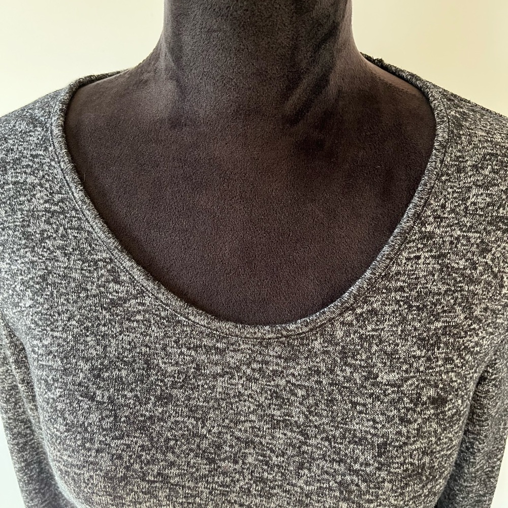 J. Crew Factory Charcoal Top - Picture 3 of 4